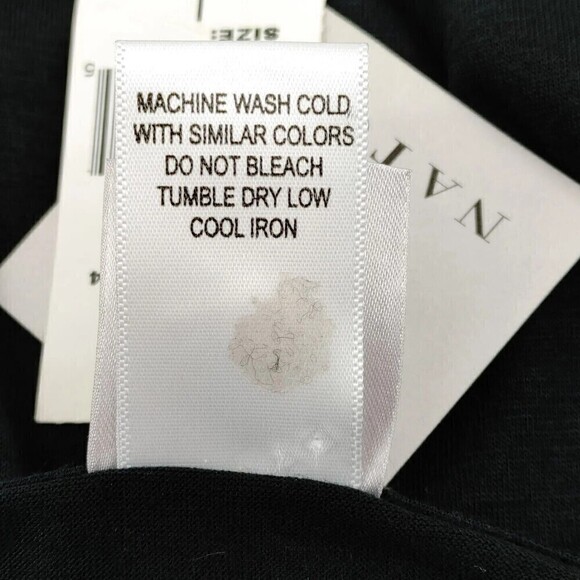 Natori Congo Pajama Top Womens Large Black Loungewear Lace Long Sleeve Pj Shirt - Picture 9 of 9